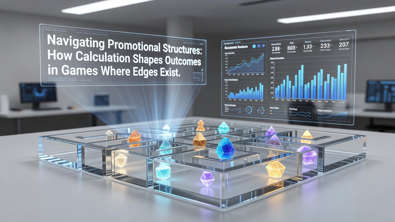 Diagram illustrating promotional structures and edge calculations in casino games