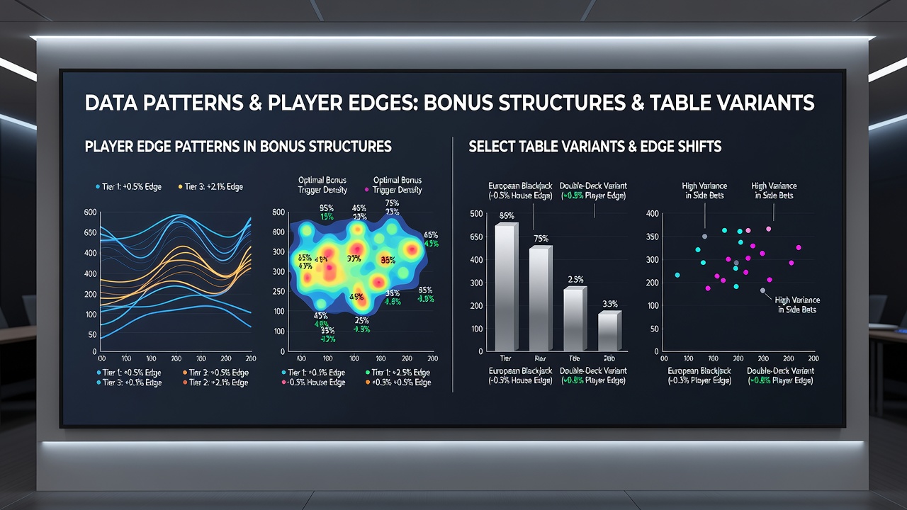 Comparative graphs of RTP values and player retention rates for different blackjack and roulette table variants